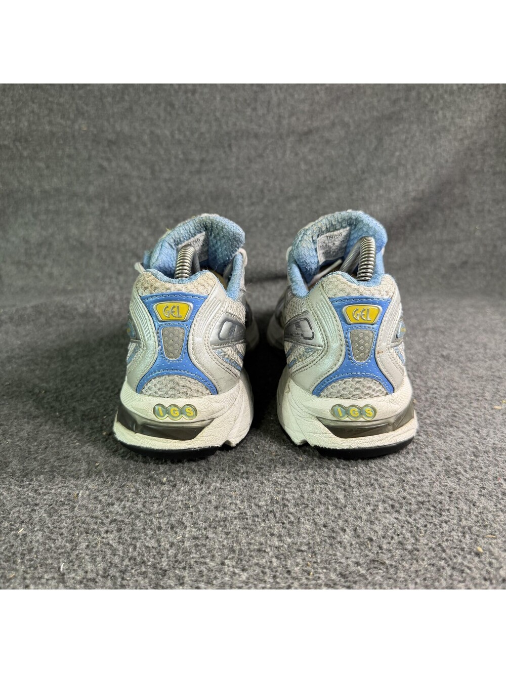 ASICS GEL-Kayano 13 Shoes Womens Size 8 Gray Blue Running Sneakers TN750 - Picture 4 of 12